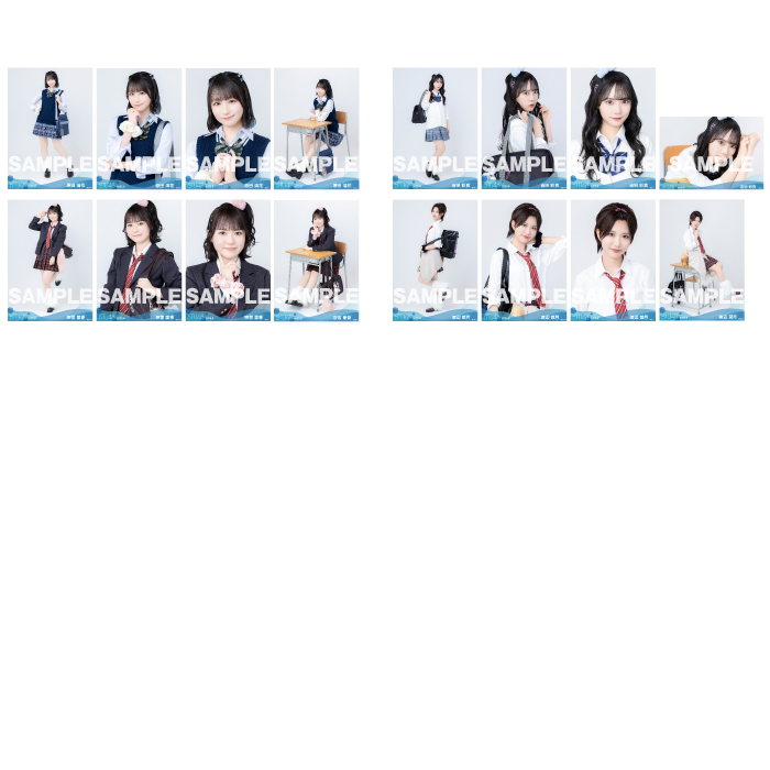 【ネコポス便】STU48 2025年8月度ランダム生写真5枚セット