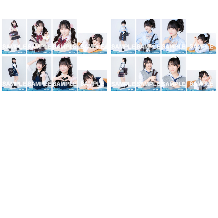 【ネコポス便】STU48 2025年8月度ランダム生写真5枚セット