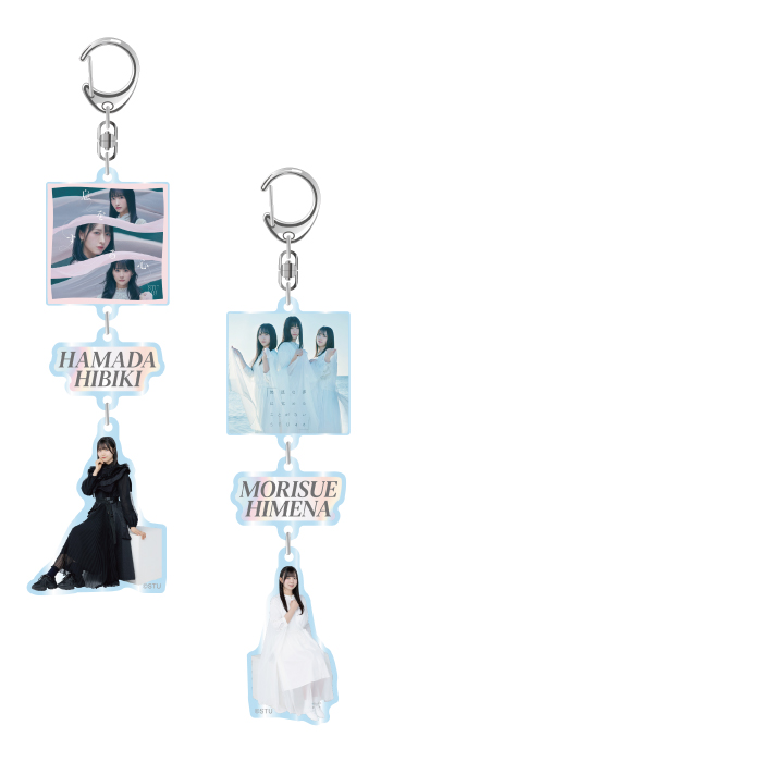 STU48 個別3連アクリルキーホルダー(歴代シングル衣装)
