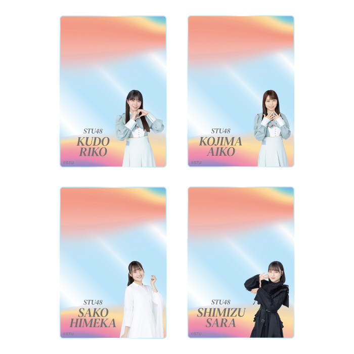 STU48 ランダムアクリルカード(歴代シングル衣装)