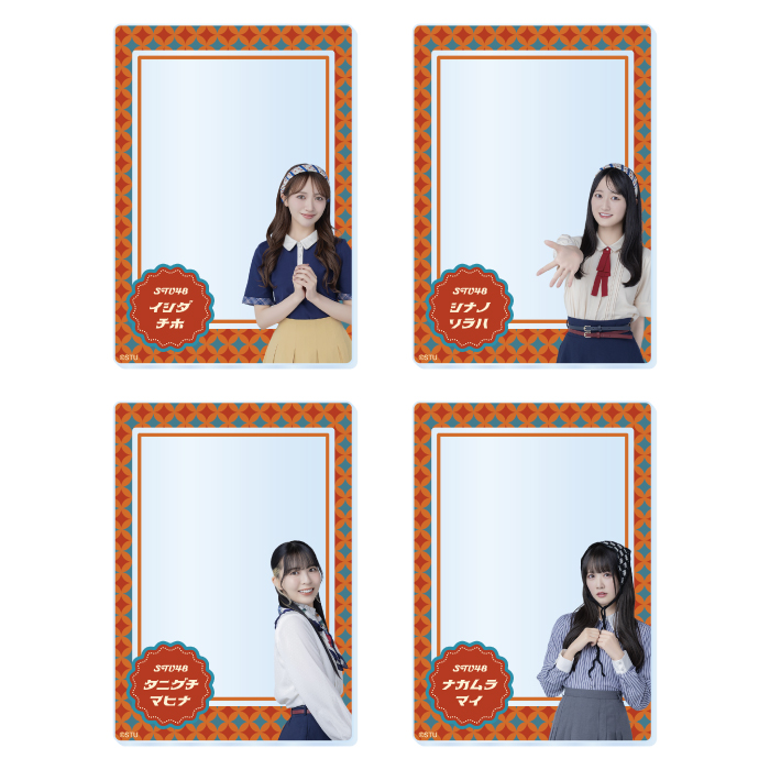 STU48 ランダムアクリルカード(レトロ衣装)