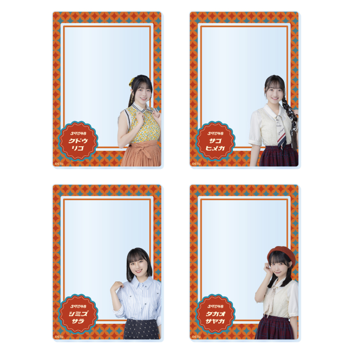 STU48 ランダムアクリルカード(レトロ衣装)