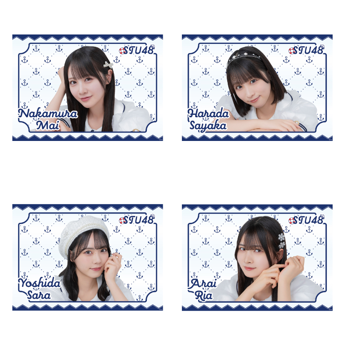 STU48 個別A4クリアポスター（新制服2025）