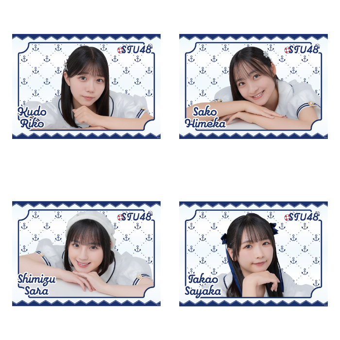 STU48 個別A4クリアポスター（新制服2025）