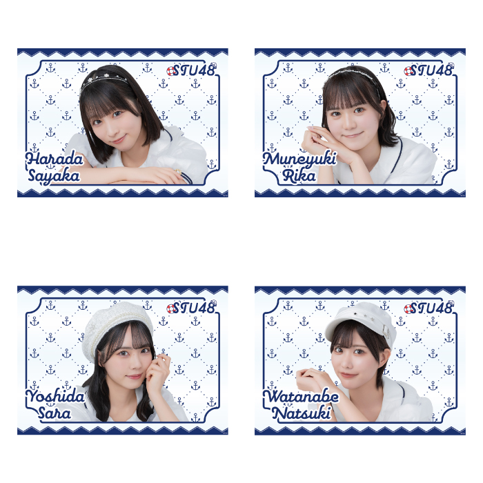 STU48 個別A4クリアポスター（新制服2025）