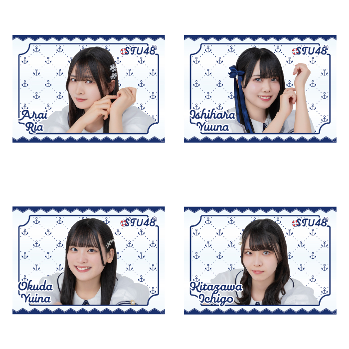 STU48 個別A4クリアポスター（新制服2025）