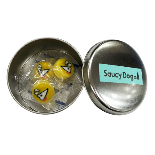 Saucy Dog おみやげキャンディ缶