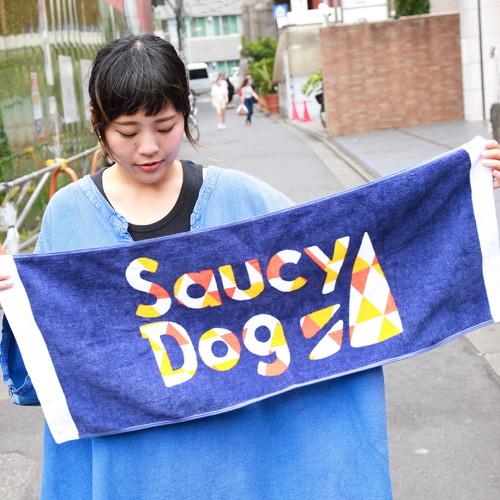 ロゴ▲フェイスタオル/ネイビー