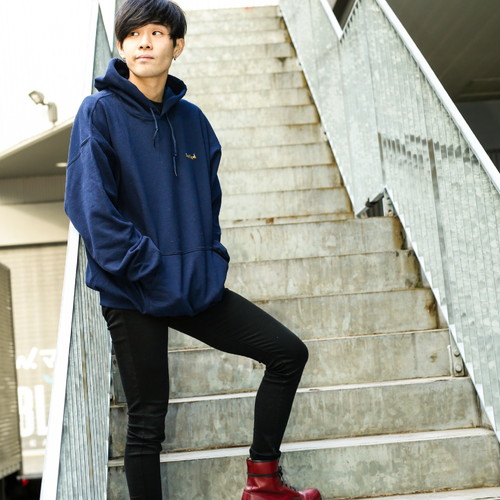 商品詳細ページ | Saucy Dog Online Shop | 刺繍ロゴパーカー/ネイビー