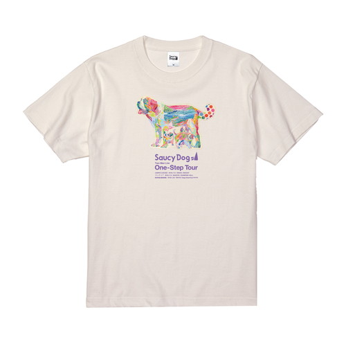 One-Step Tour 限定Tシャツ/バニラホワイト