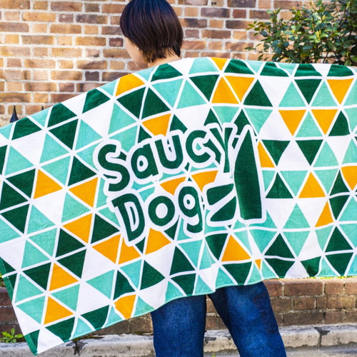 ▲ロゴビッグタオル/グリーン