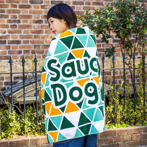 ▲ロゴビッグタオル/グリーン