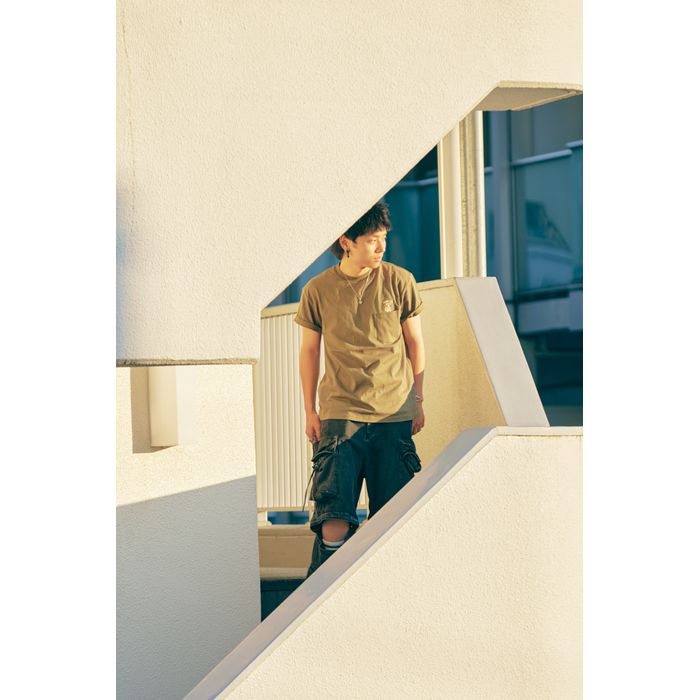 わんこポケットTシャツ/バニラホワイト