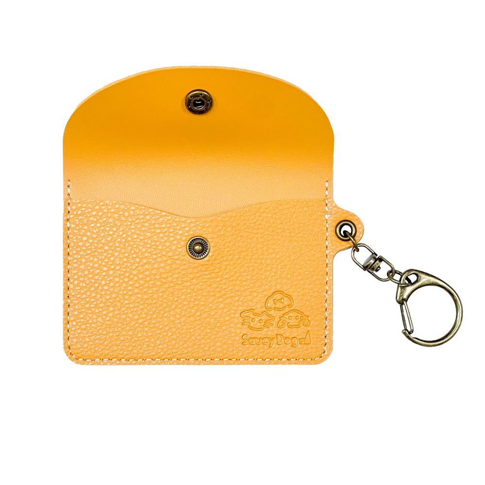 Saucy Dog パスケース/キャメル