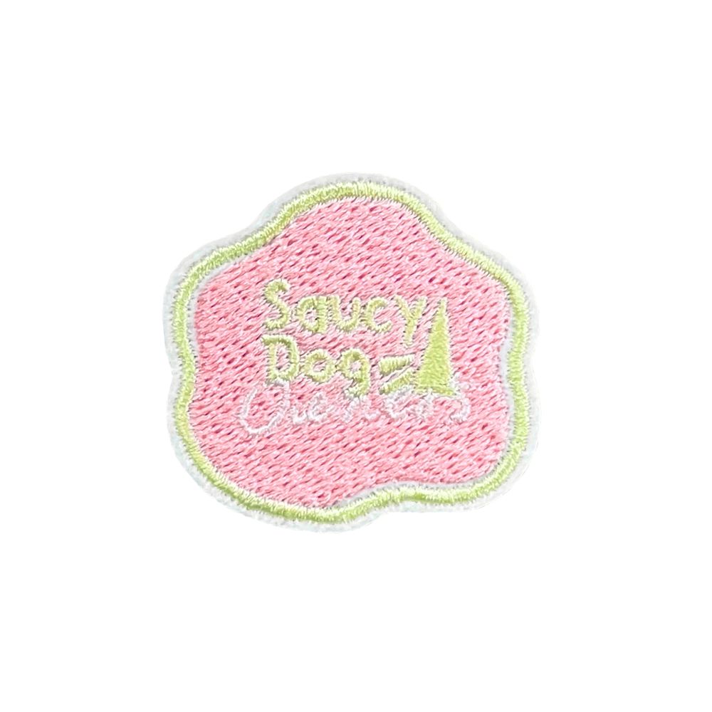 オーナーズ刺繍ブローチ/ピンク