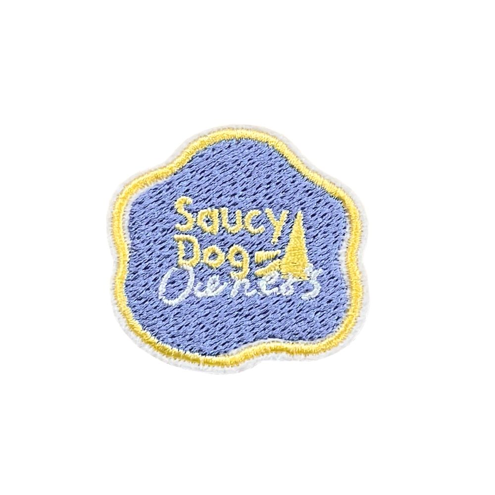 オーナーズ刺繍ブローチ/パープル