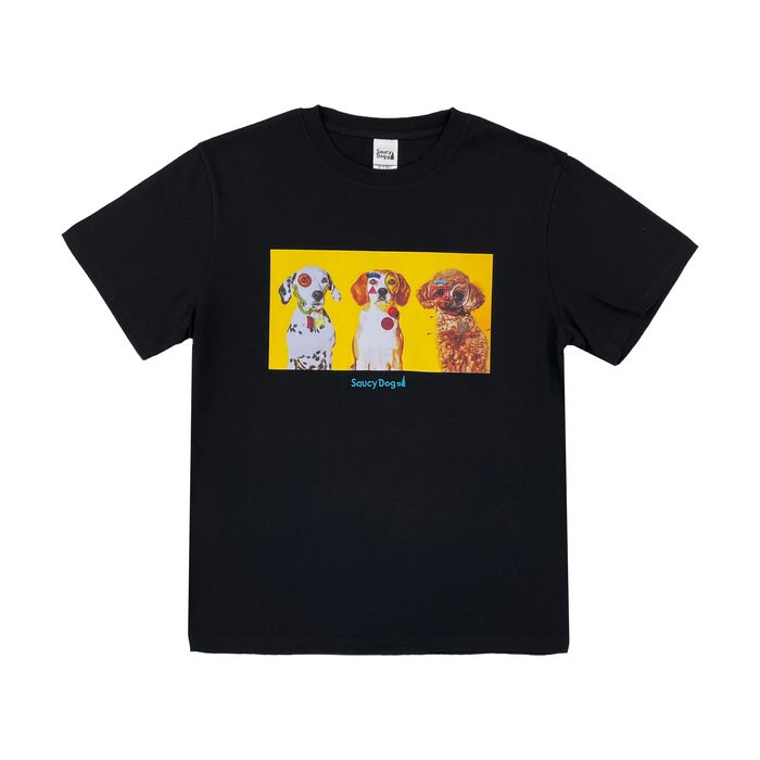 変身!フォトTシャツ/ブラック