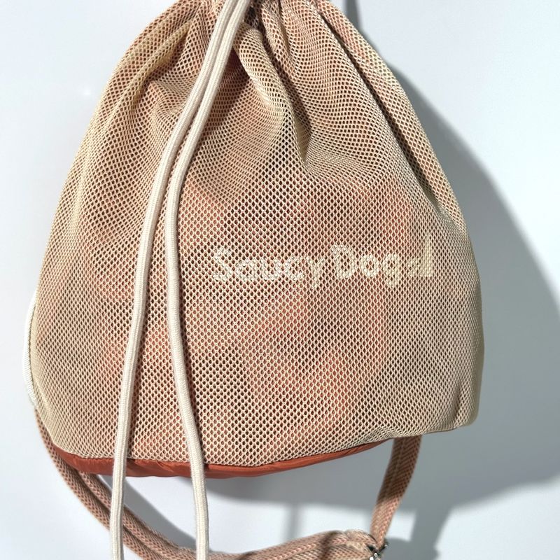 Saucy Dog メッシュショルダーバッグ