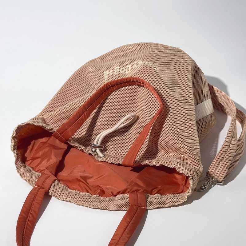 Saucy Dog メッシュショルダーバッグ