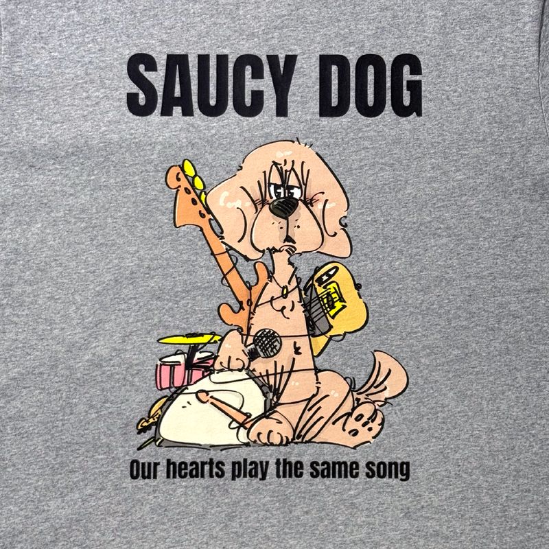 play Tシャツ/グレー