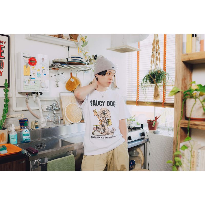play Tシャツ/ホワイト