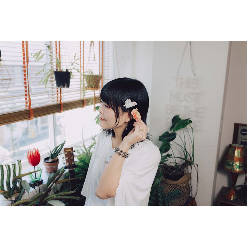わんこヘアクリップセット