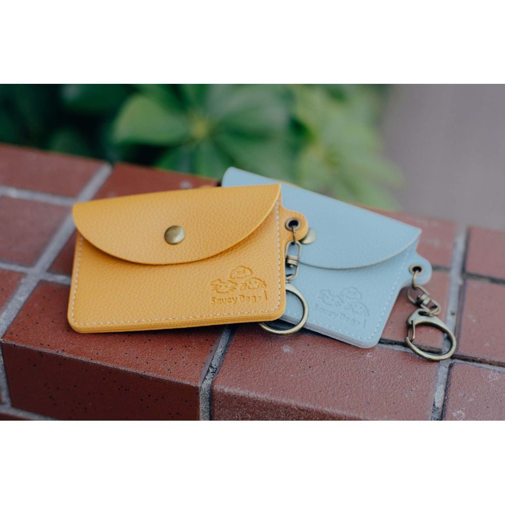 Saucy Dog パスケース/キャメル