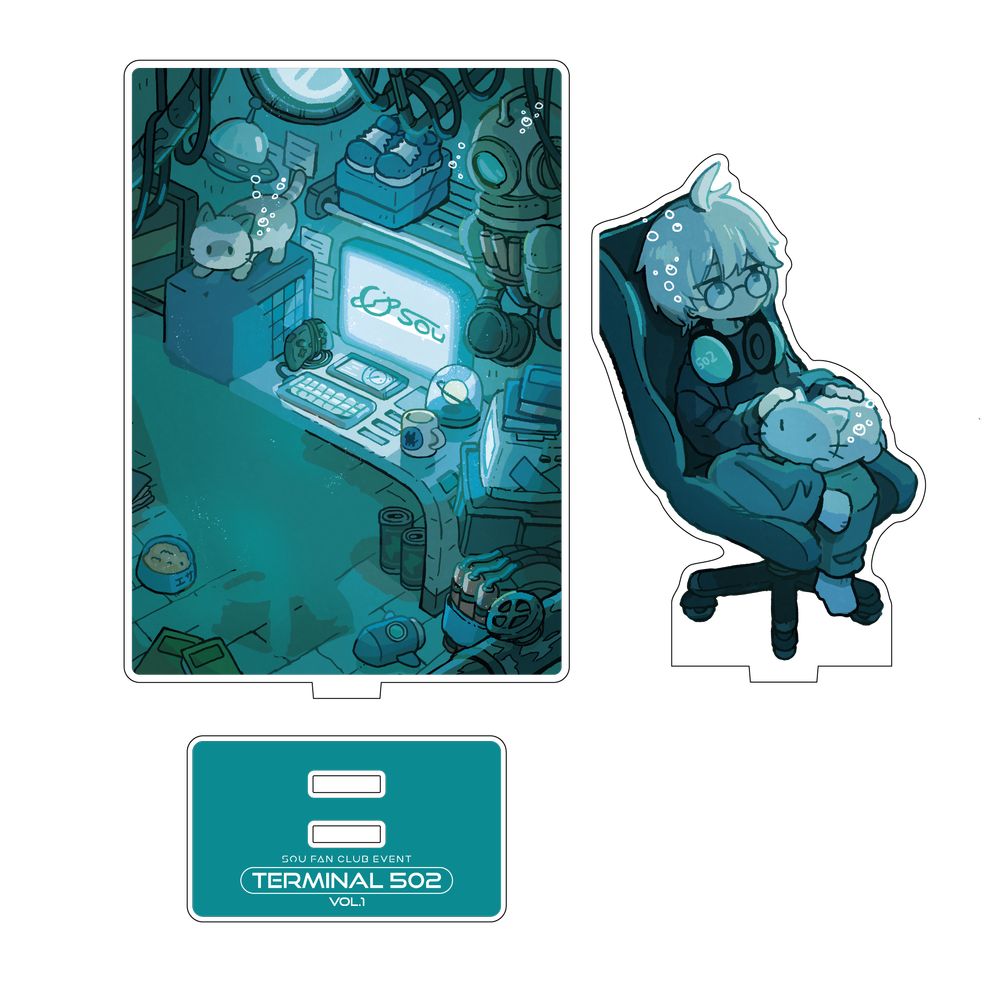 「Terminal 502」vol.1 アクリルスタンド