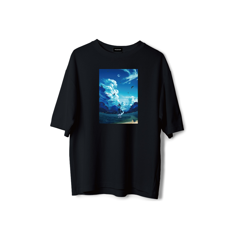 【Rokudenashi】Stay Illustration Tee