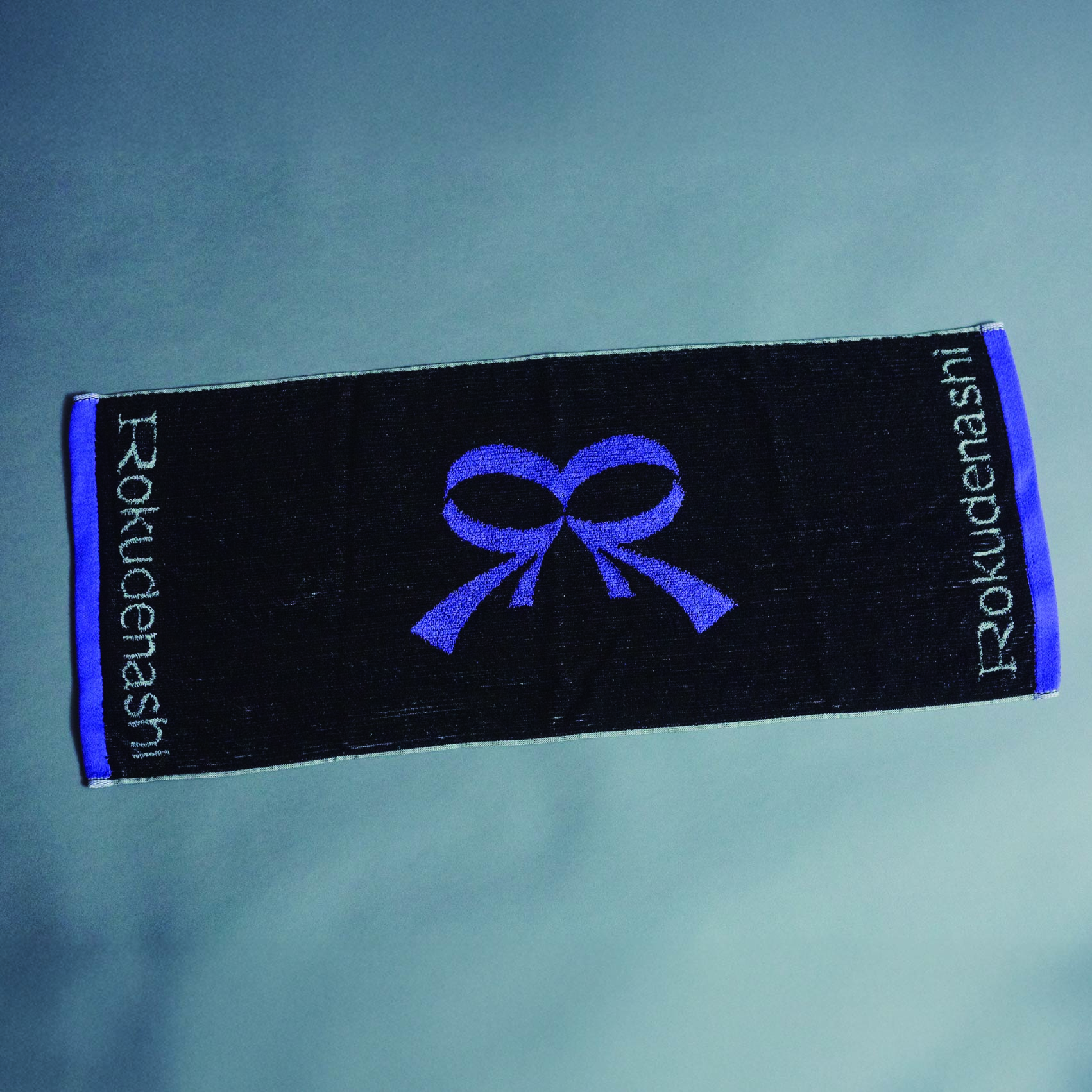 【Rokudenashi】Jacquard Towel (Black)