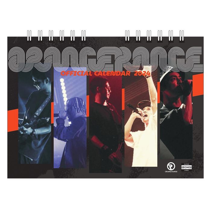 【ORANGE RANGE】ORANGE RANGE 卓上カレンダー2024