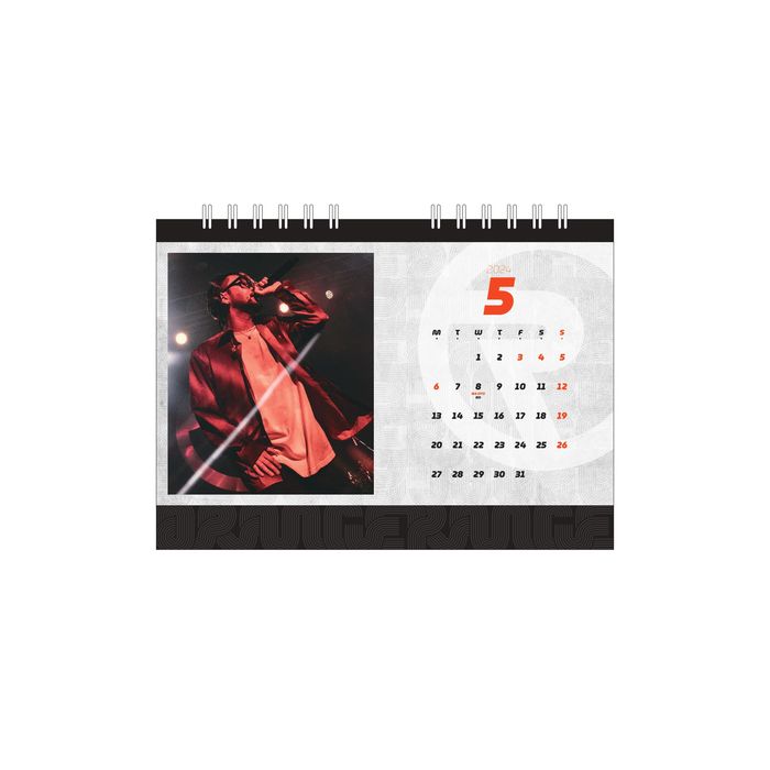 【ORANGE RANGE】ORANGE RANGE 卓上カレンダー2024