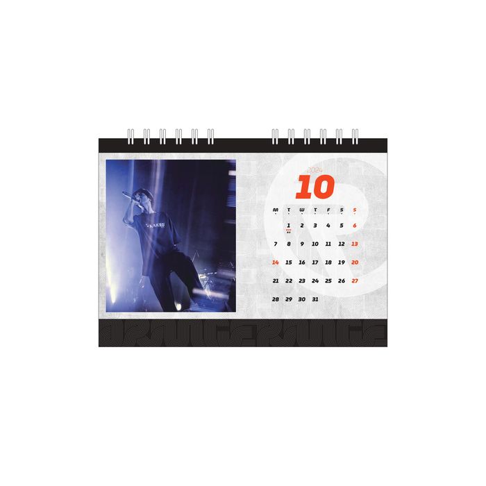 【ORANGE RANGE】ORANGE RANGE 卓上カレンダー2024