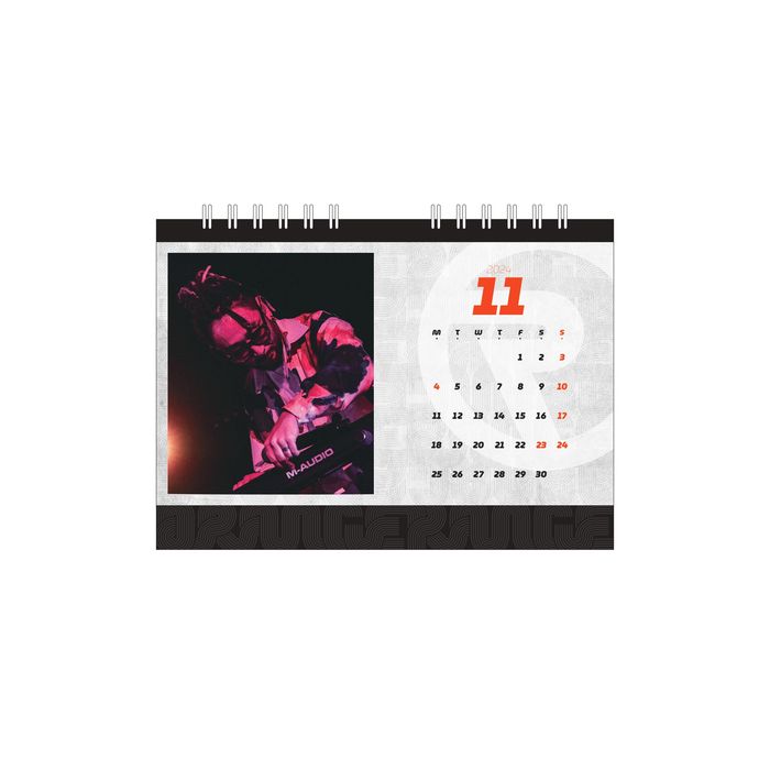 【ORANGE RANGE】ORANGE RANGE 卓上カレンダー2024