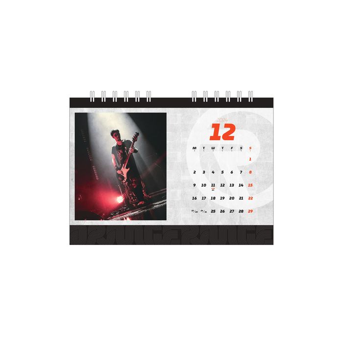 【ORANGE RANGE】ORANGE RANGE 卓上カレンダー2024