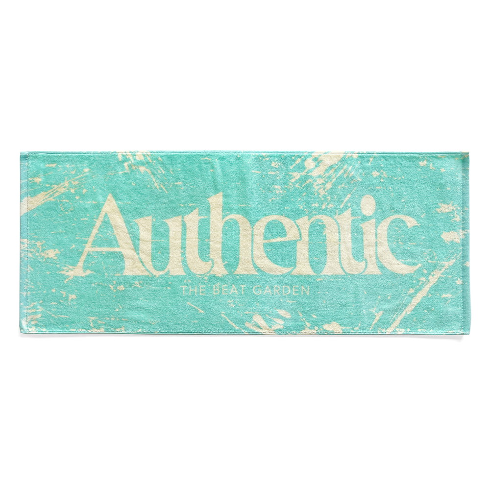 Authentic face towel　ターコイズグリーン