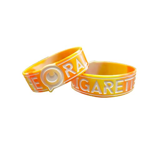 目玉ロゴラバーバンド/マンゴー