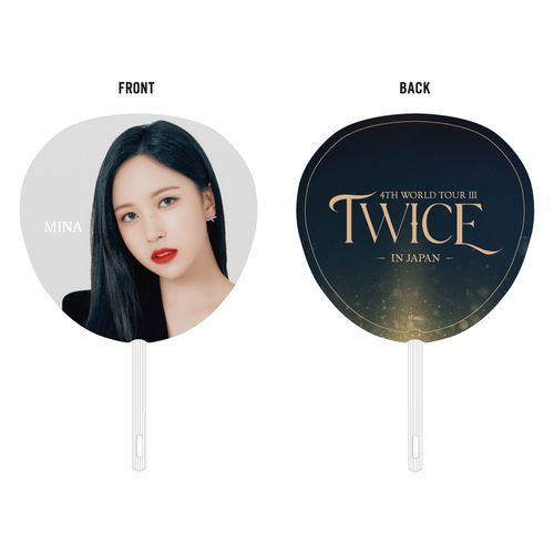 TWICE 4TH WORLD TOUR 'III' IN JAPAN うちわ【MINA】