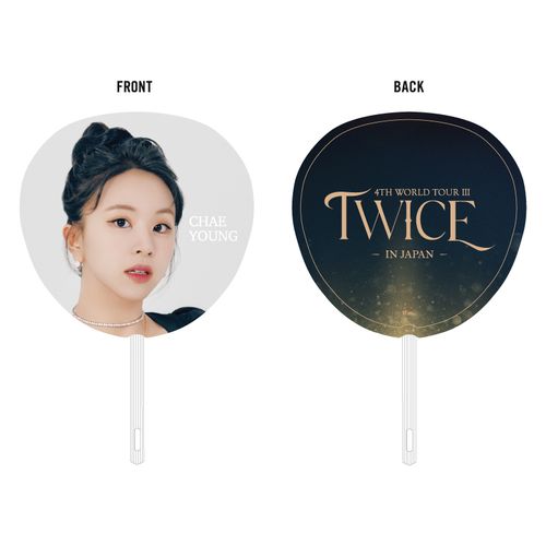 TWICE 4TH WORLD TOUR 'III' IN JAPAN うちわ【CHAEYOUNG】