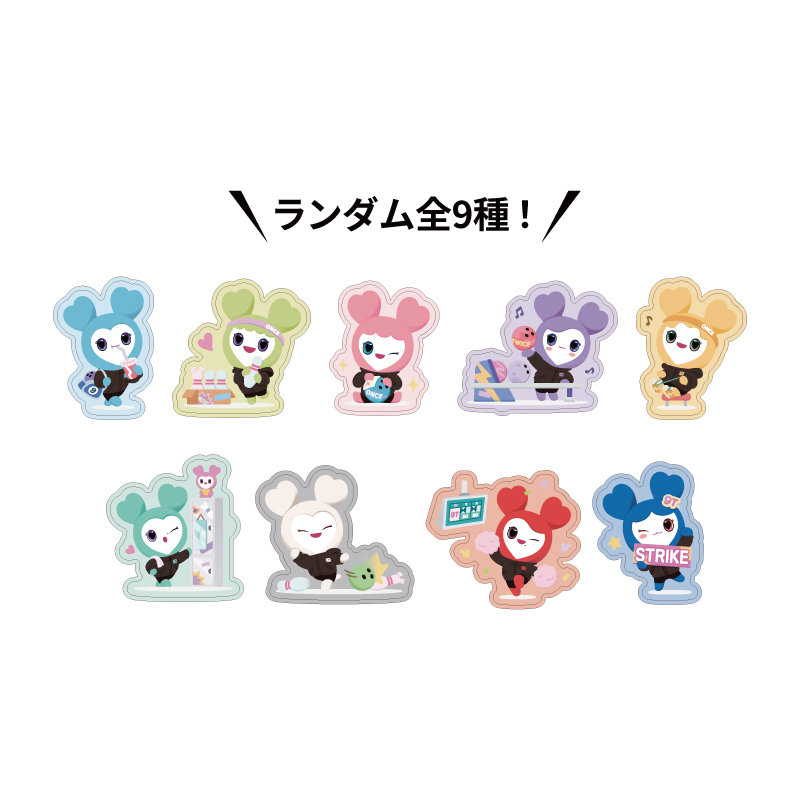 TWICE LOVELYS ランダムワッペンステッカー