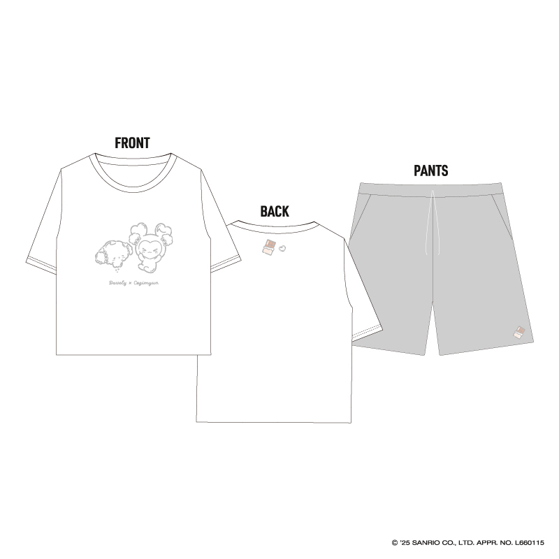 TWICE LOVELYS×SANRIO CHARACTERS セットアップ【DAVELY×COGIMYUN】