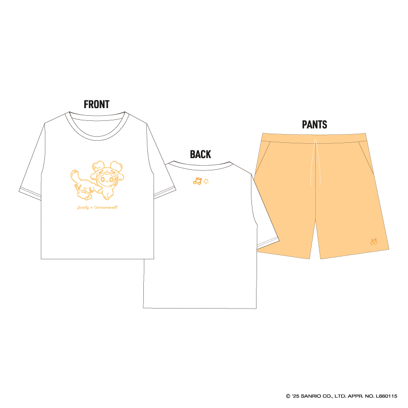 TWICE LOVELYS×SANRIO CHARACTERS セットアップ【JIVELY×CINNAMOROLL】