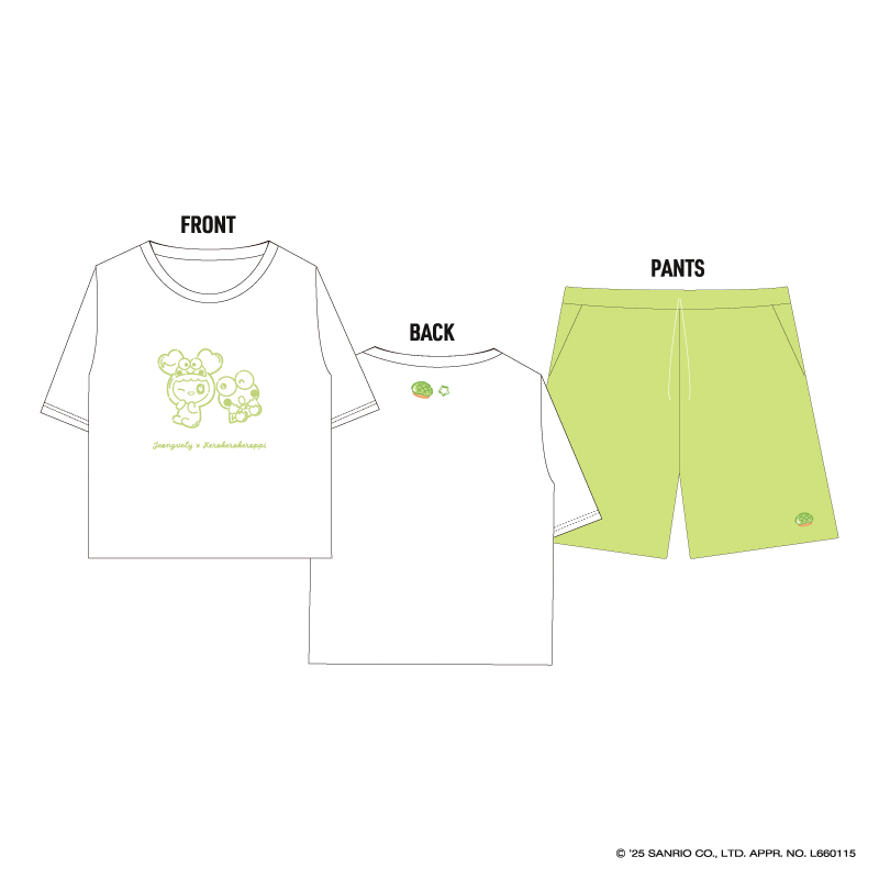 TWICE LOVELYS×SANRIO CHARACTERS セットアップ【JEONGVELY×KEROKEROKEROPPI】