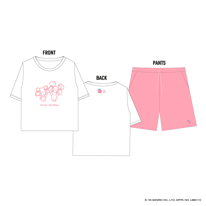 TWICE LOVELYS×SANRIO CHARACTERS セットアップ【MOVELY×MY MELODY】