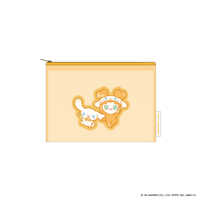 TWICE LOVELYS×SANRIO CHARACTERS メッシュポーチ【JIVELY×CINNAMOROLL】