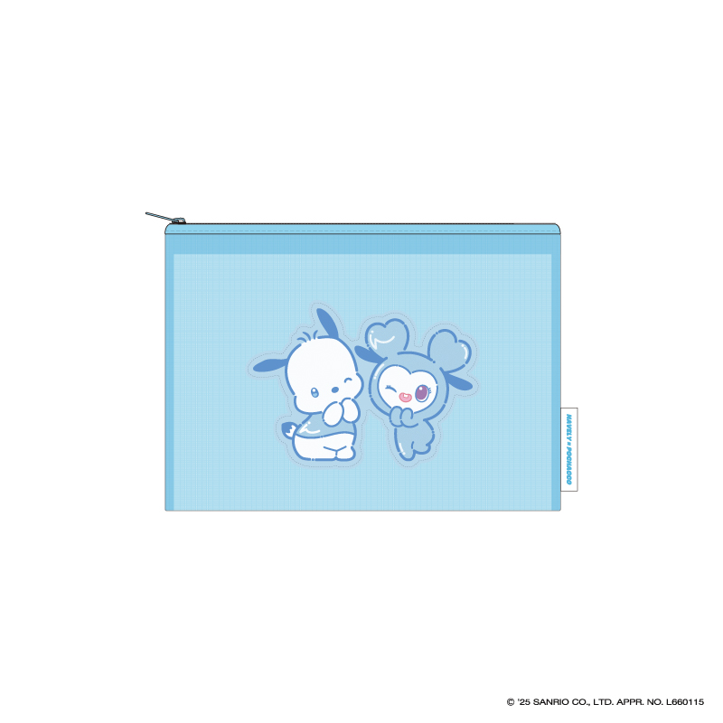 TWICE LOVELYS×SANRIO CHARACTERS メッシュポーチ【NAVELY×POCHACCO】