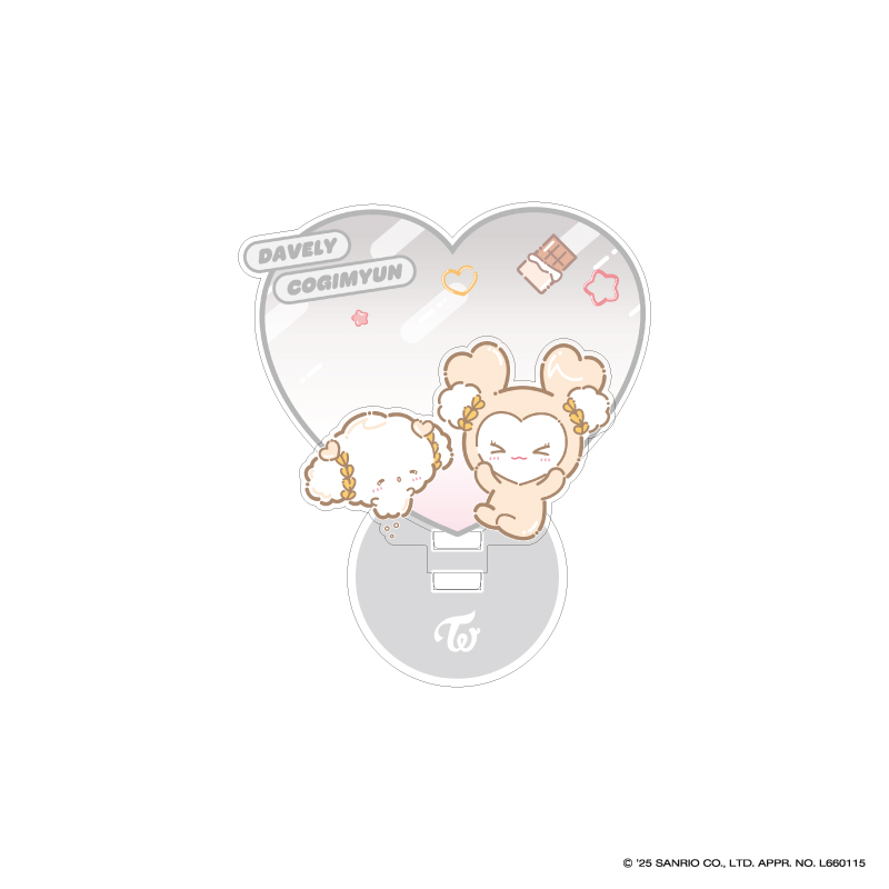 TWICE LOVELYS×SANRIO CHARACTERS アクリルスタンド【DAVELY×COGIMYUN】