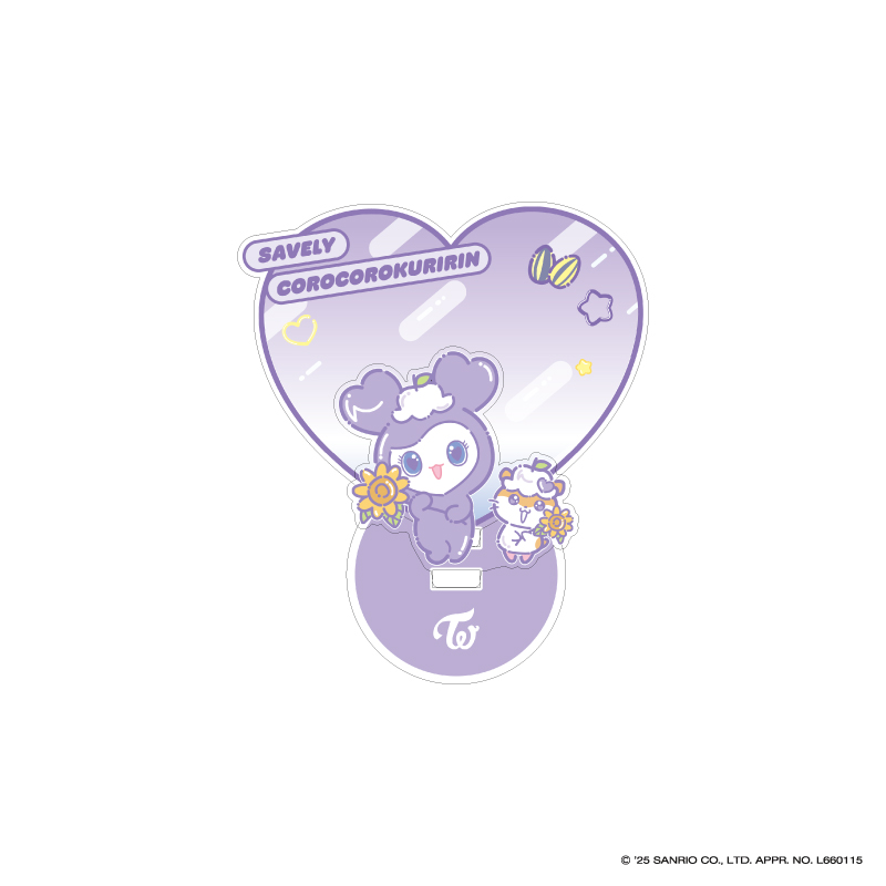 TWICE LOVELYS×SANRIO CHARACTERS アクリルスタンド【SAVELY×COROCOROKURIRIN】
