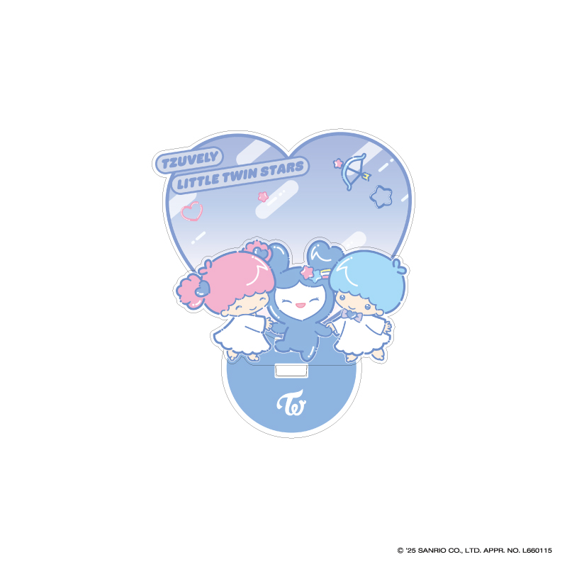 TWICE LOVELYS×SANRIO CHARACTERS アクリルスタンド【TZUVELY×LITTLE TWIN STARS】