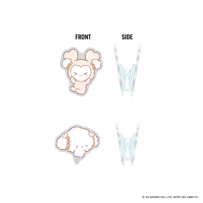 TWICE LOVELYS×SANRIO CHARACTERS クリップセット【DAVELY×COGIMYUN】